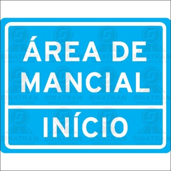 Área de mancial - início